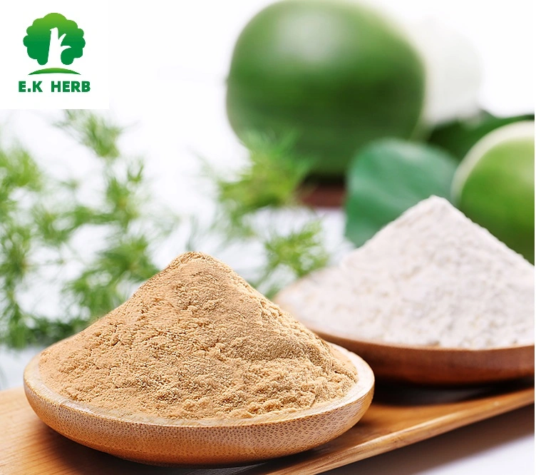 E. K Herb Factory Natural Mogroside V Powder Momordica Grosvenori Swingle Zero 0 Calories Sweetener Mogrosides 5%-98% Luo Han Guo Extract Monk Fruit Sweetener