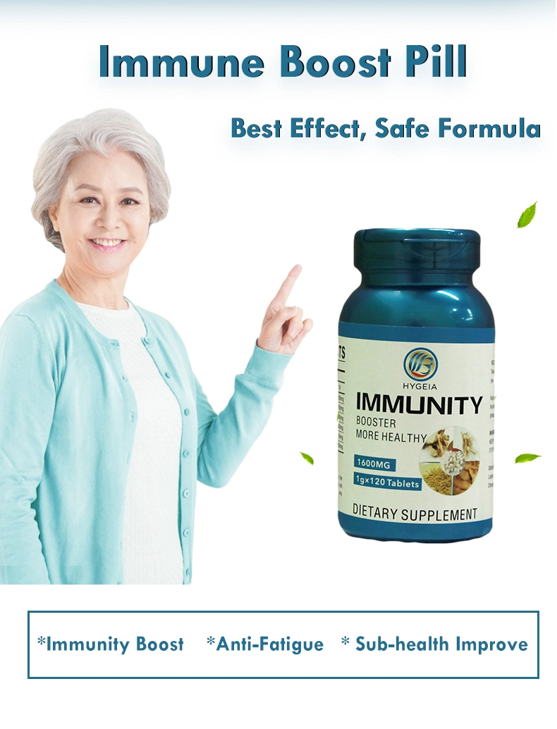 100% Natural Immune Booster Anti-Fatigue Pills Organic Chinese Herbal Health Care Immunity Supplements