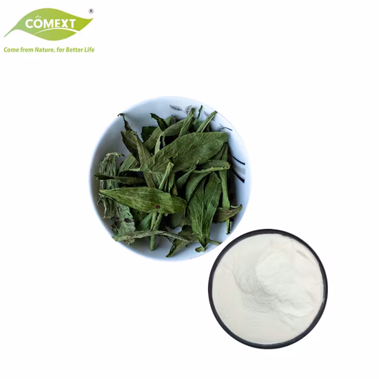 Edulcorante natural de alimentos saludables Extracto de Stevia 80%, edulcorante de alimentos natural puro