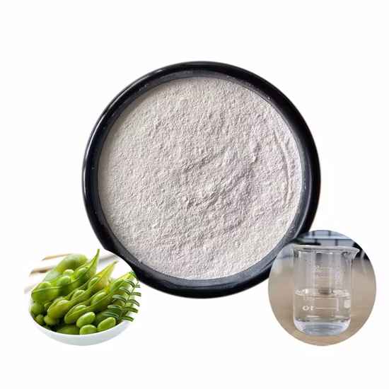 Suministro caliente de fábrica Extracto de soja sin OGM Fitoestrógeno Isoflavona de soja CAS 574-12-9