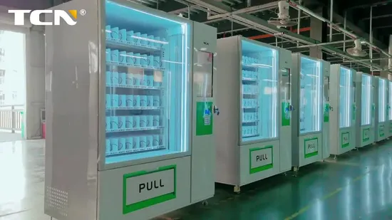 Máquina expendedora de Superfood orgánica modificada para requisitos particulares Tcn de la máquina expendedora automática del elevador
